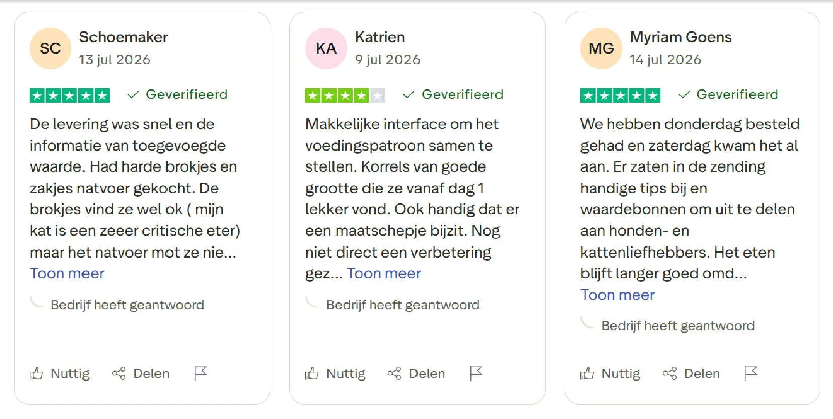 /de klantenservice ervaring
