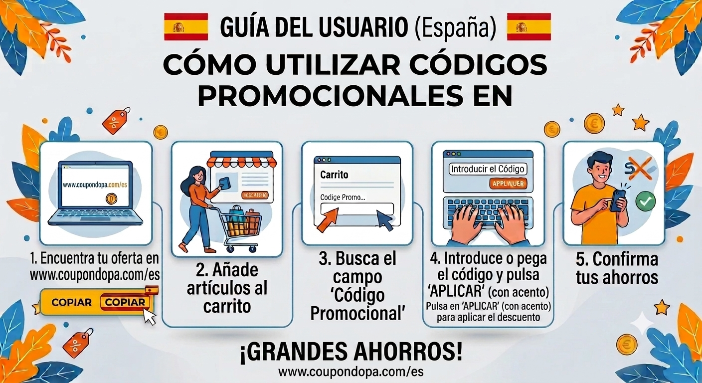 ¿Códigos de cupón?