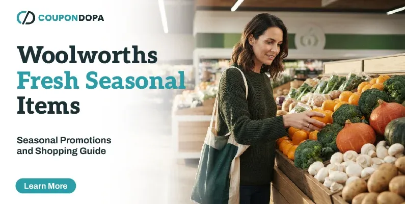 Woolworths Fresh Seasonal Items
